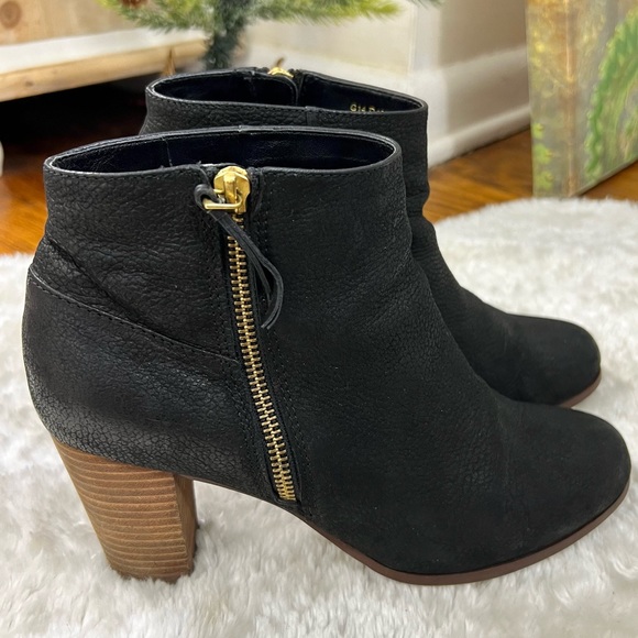 Cole Haan Grand OS Nubuck Davenport Black Leather  Ankle Boots Size 9 - Picture 3 of 14